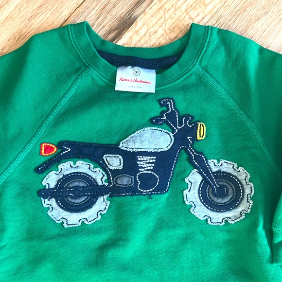 Hanna Andersson Motorcycle Sweatshirt - Picture 5 of 6